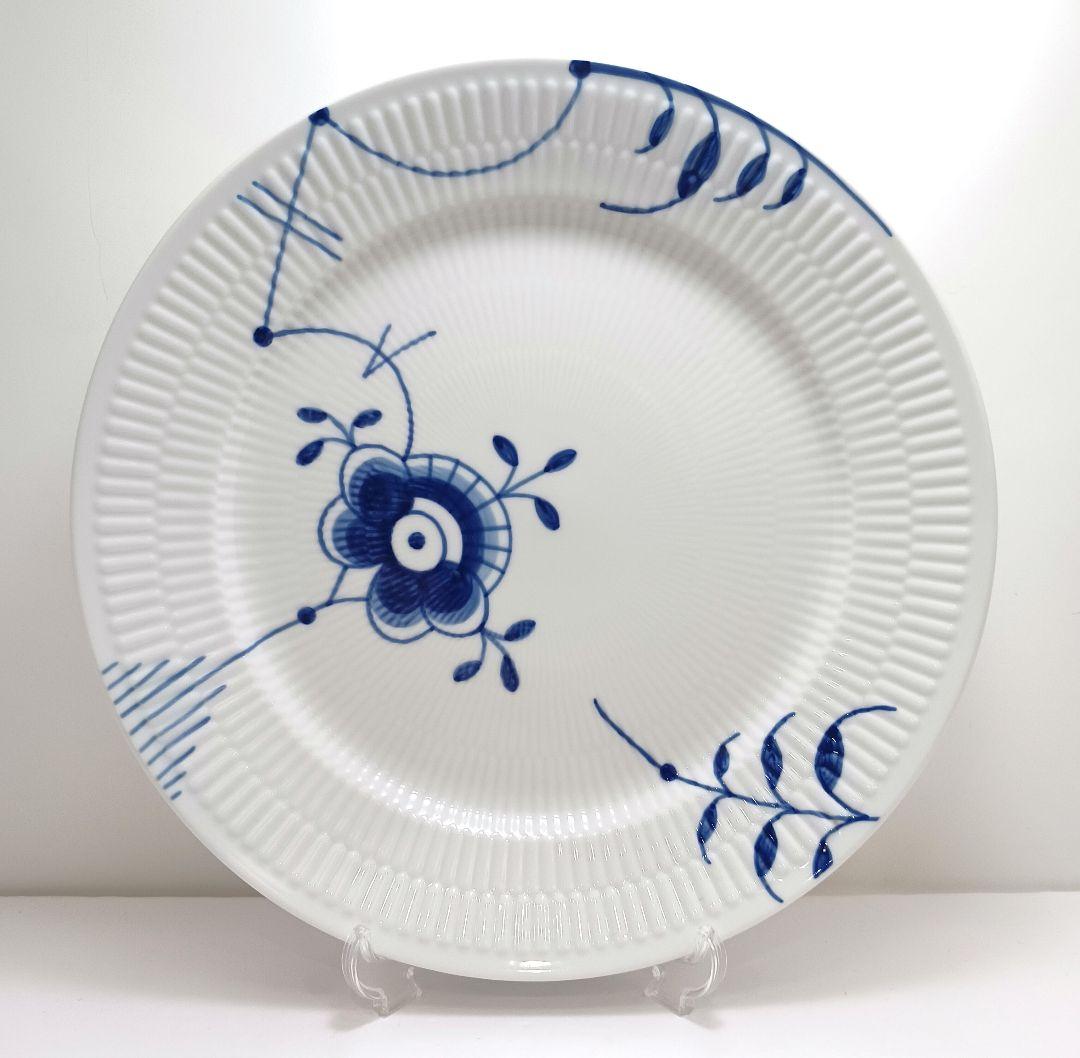 専用Y3269-3.4 ロイコペ 2枚 ブルーフルーテッド プレート T - メルカリ