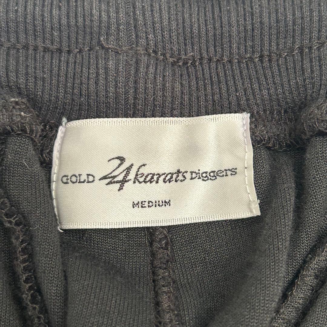 【激レア】24Karats セットアップジャージ　ベロア　ブラック　美品　M