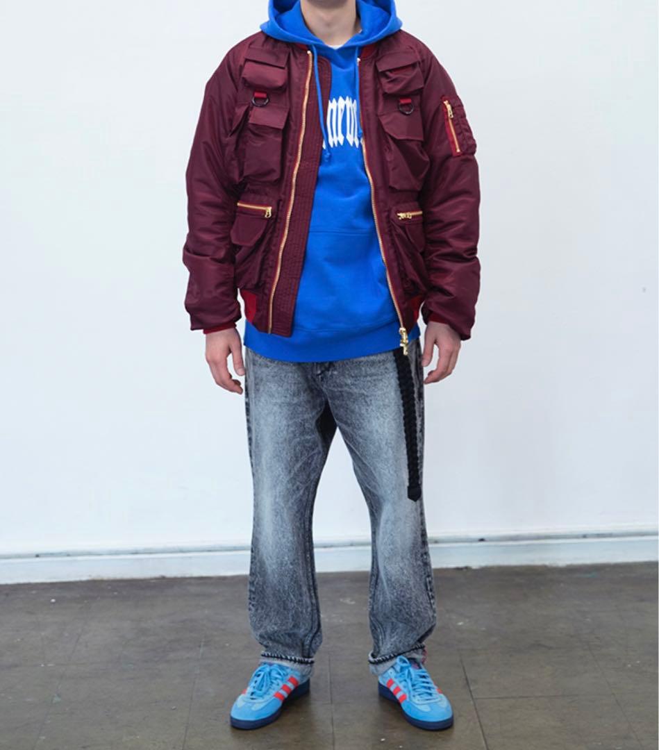 BAL original ブラック MA-1 フライトジャケット