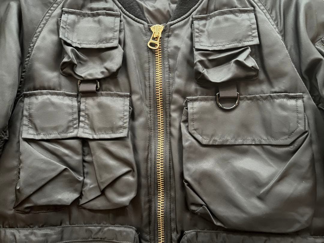 BAL original ブラック MA-1 フライトジャケット