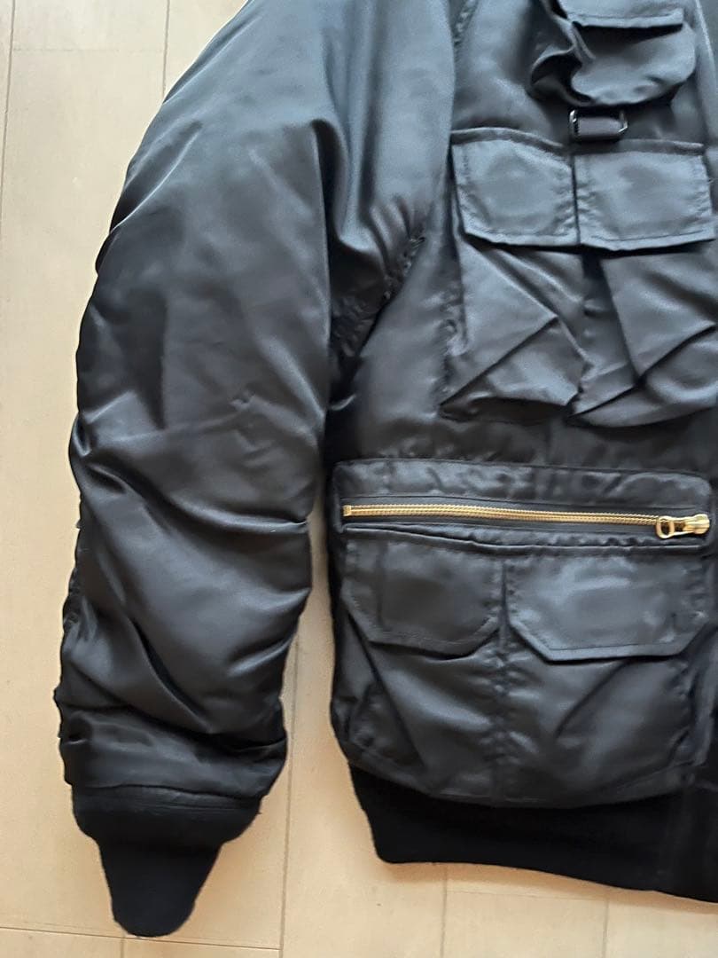 BAL original ブラック MA-1 フライトジャケット