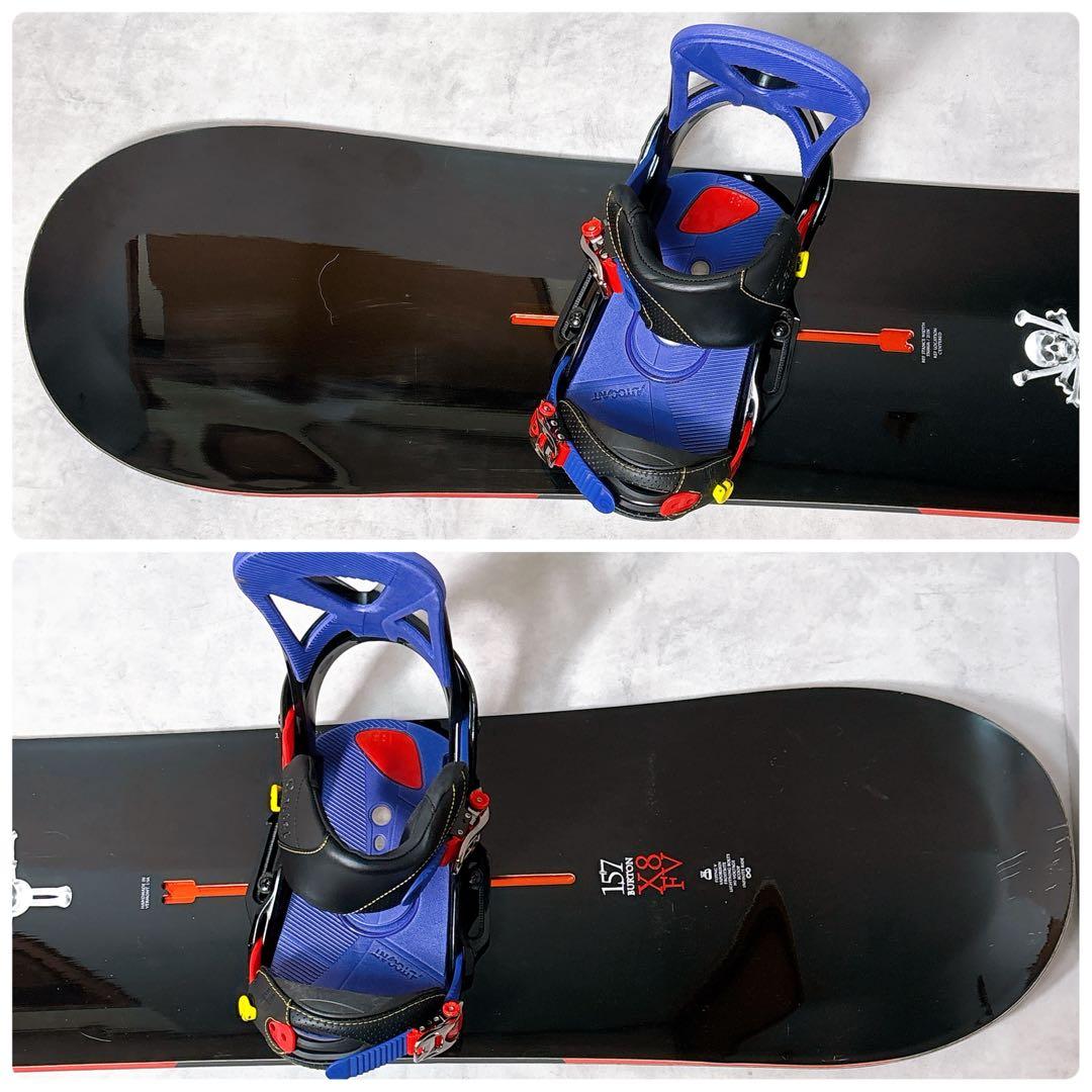 バートン X8FV ハイエンド プレミアムコンデション スノーボード2点