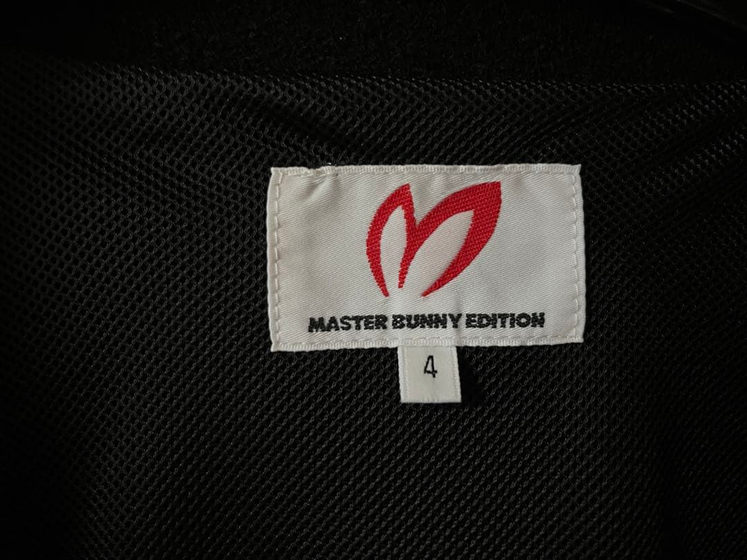 MASTER BUNNY EDITION 毛混ブークレフルジップベスト ベスト