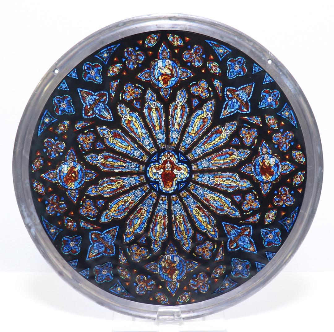 大型 セント・ジョン・ザ・ディヴァイン大聖堂 ヴィンテージステンド