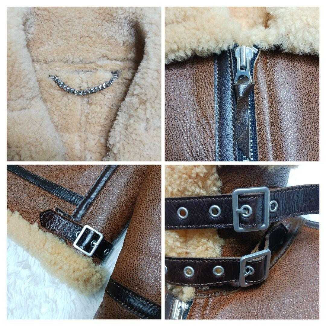 ✨新品同様✨Curphey Leather　B-3　ムートンジャケット　M