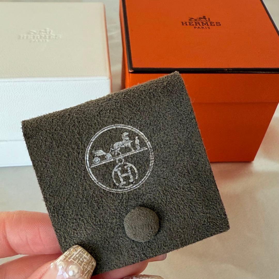 【附属品完備】HERMES ウェディングリング 《フィル・カレ》 PM 47号