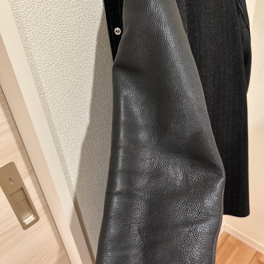 sacai luck ウールレザー コート size2