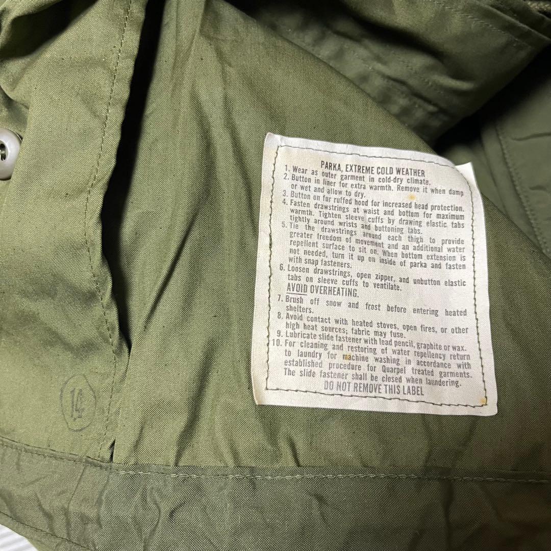 チ*ン様 デッドストック U.S.ARMY M65 フィッシュテールパーカ S