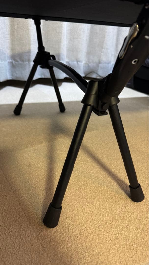 【2個セット】VENTLAX 2WAY アジャスタブル コット（オールブラック）