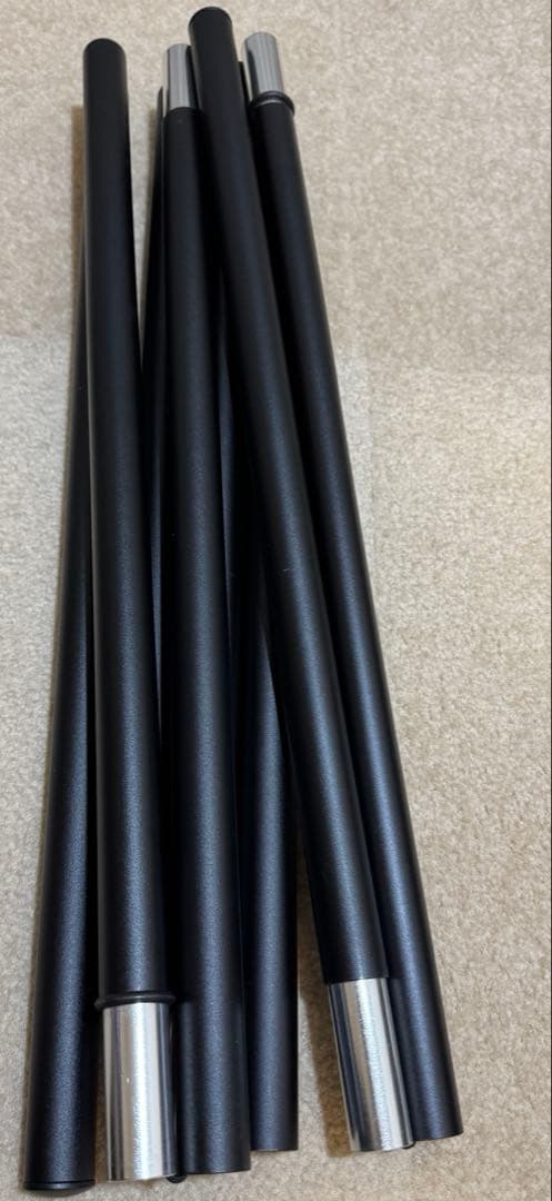 【2個セット】VENTLAX 2WAY アジャスタブル コット（オールブラック）