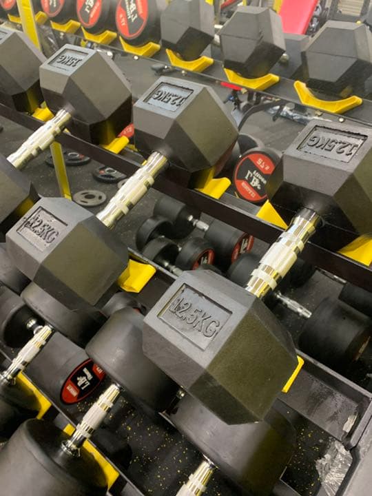 ヘックス  ダンベル　17.5kg ２個