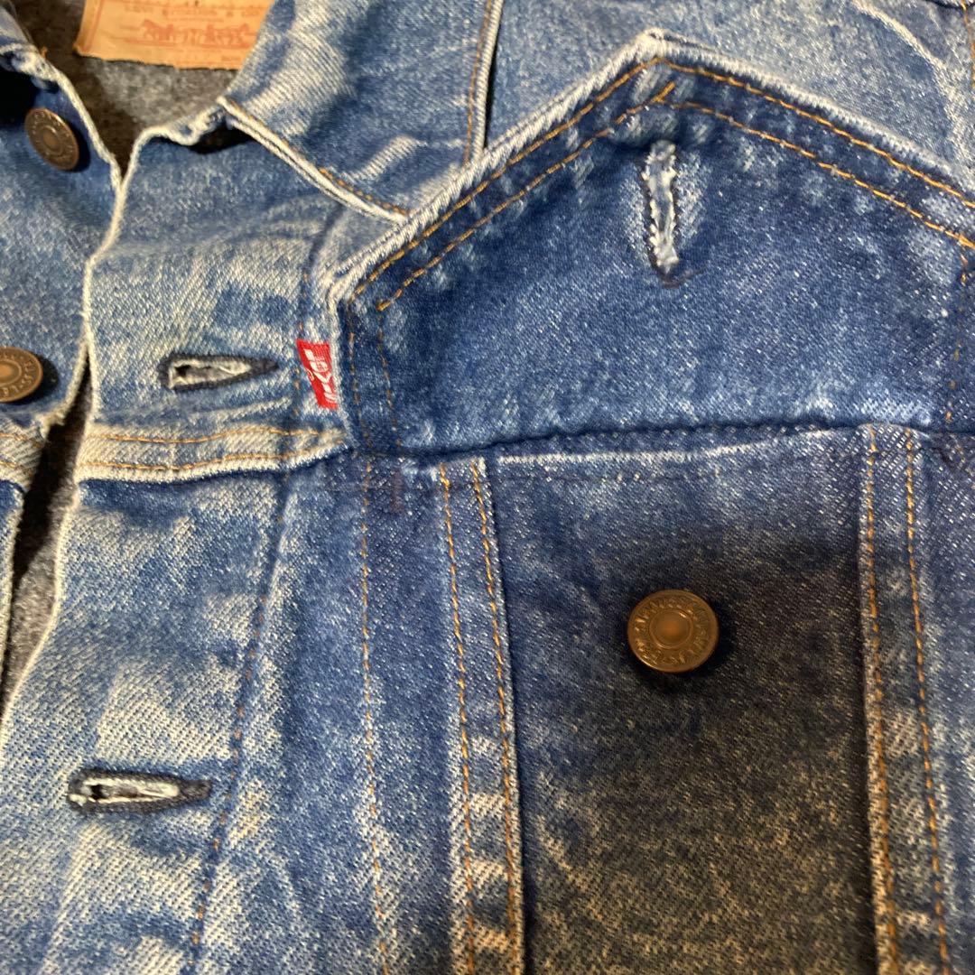 最終価格Levi's 70505 USAトロイ社ブランケット40Ｌ ケアタグ期