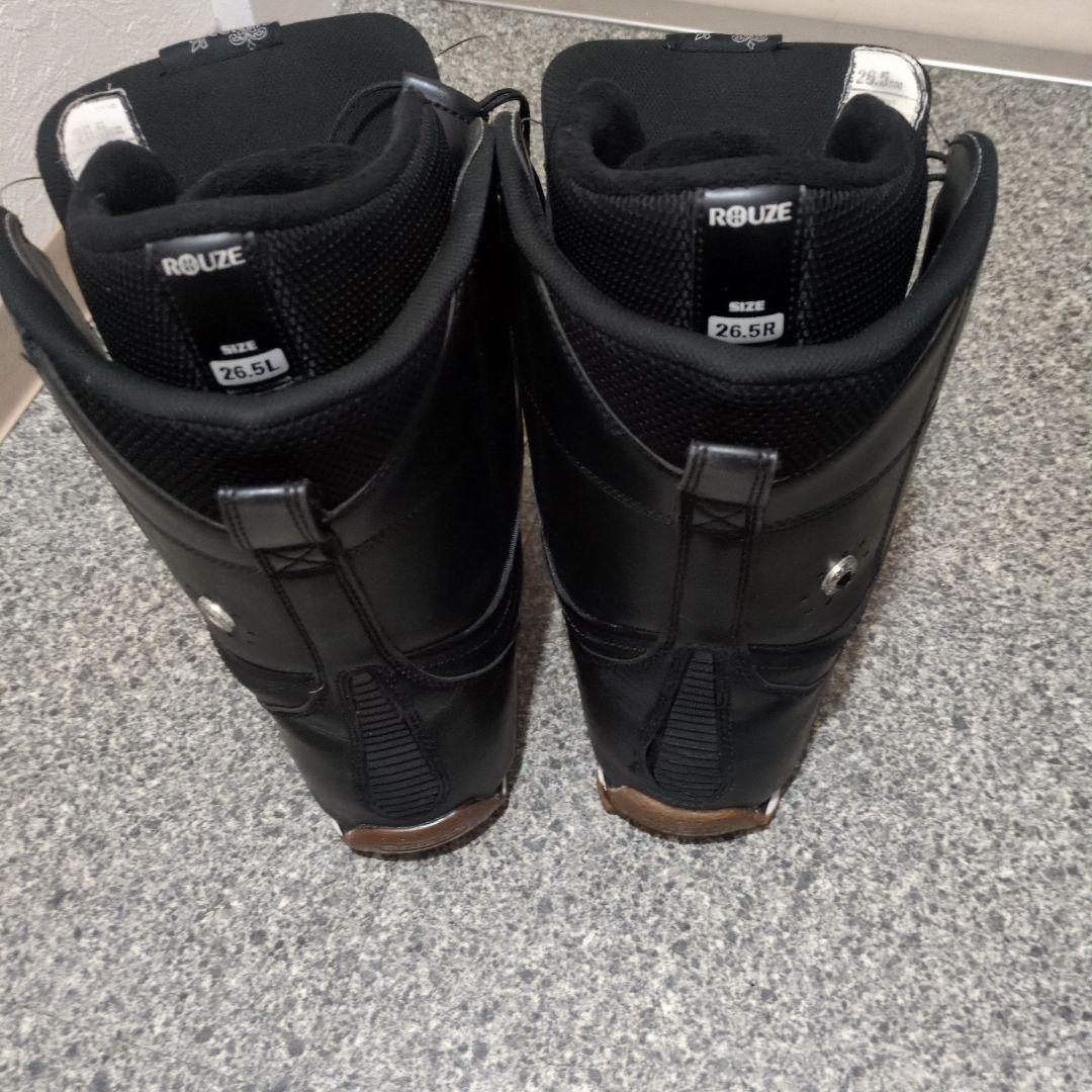 ROUZE スノーボードブーツ 26.5cm ブラック メンズ スノボ