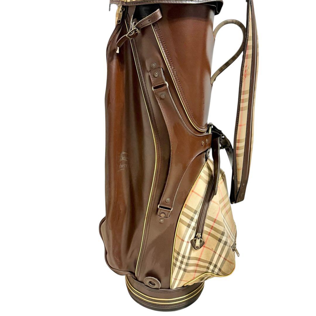 【希少・年代物】Burberrys ノヴァチェック キャディバッグ バーバリー