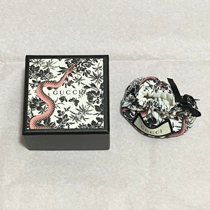 値下げ不可】GUCCI グッチ 空箱 巾着 蛇柄 スネーク - メルカリ