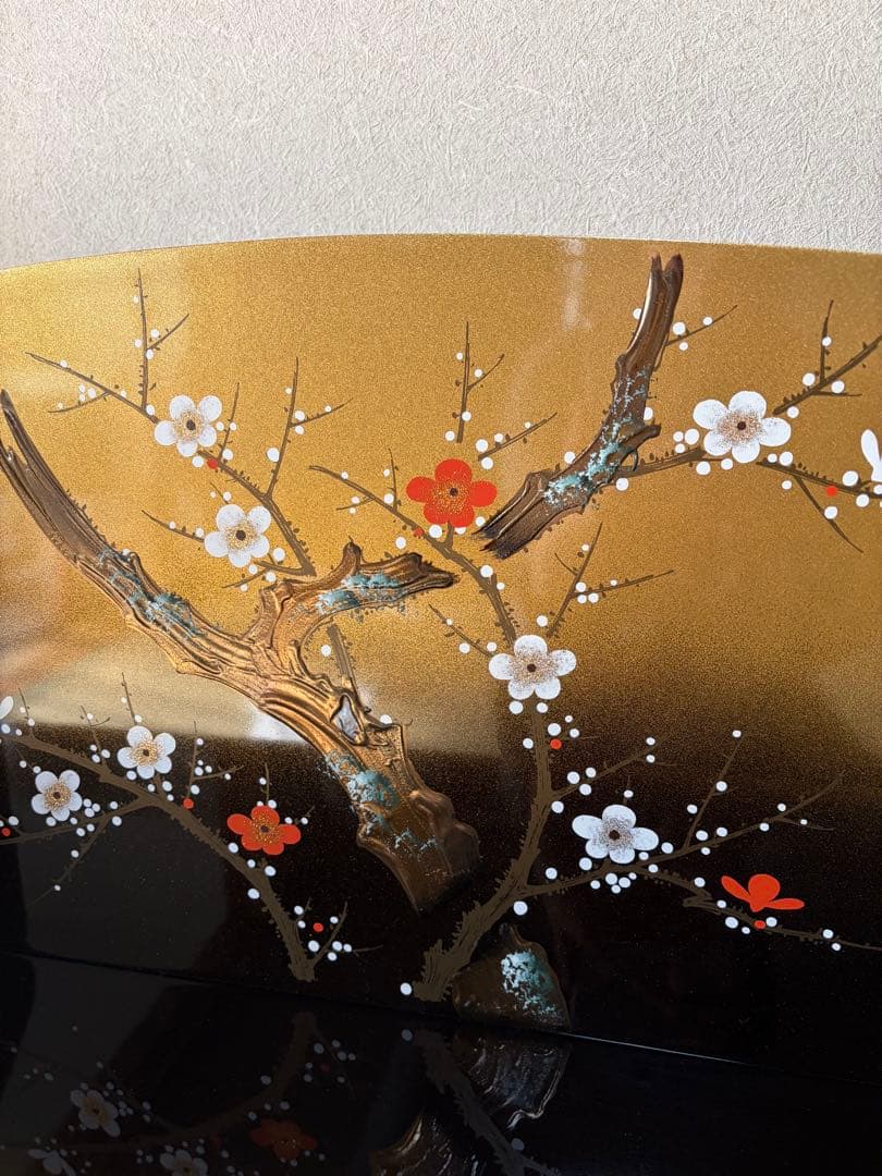 雛人形 三段飾り ピンク 金色　久月