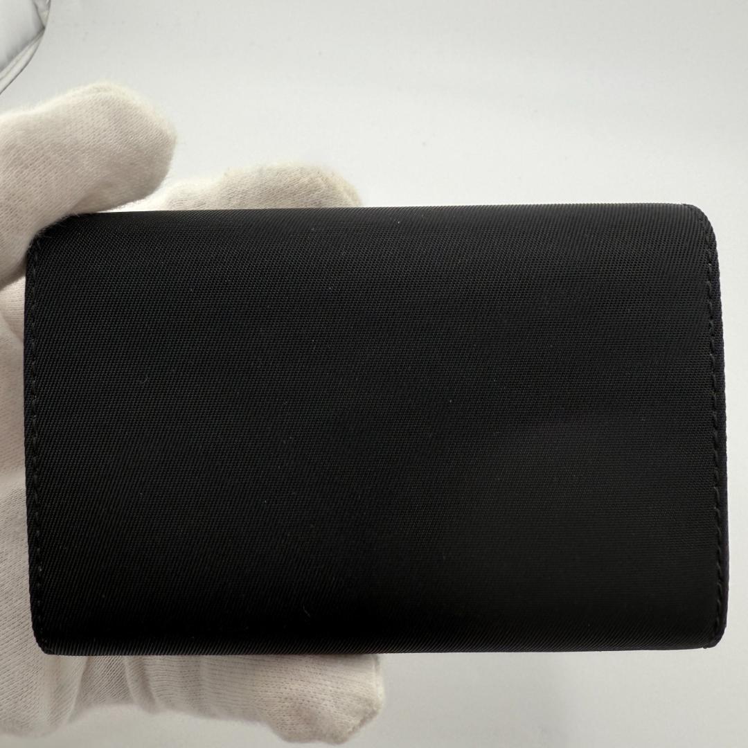 ✨未使用品✨ PRADA 6連 キーケース 三角ロゴ ナイロン 箱付き