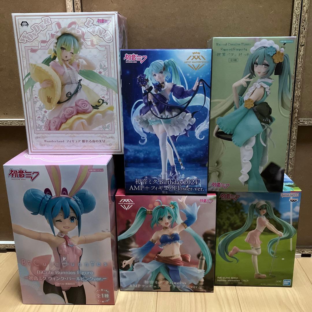 初音ミク フィギュア 6体セット V118820915 オンライン ショ 初音ミク