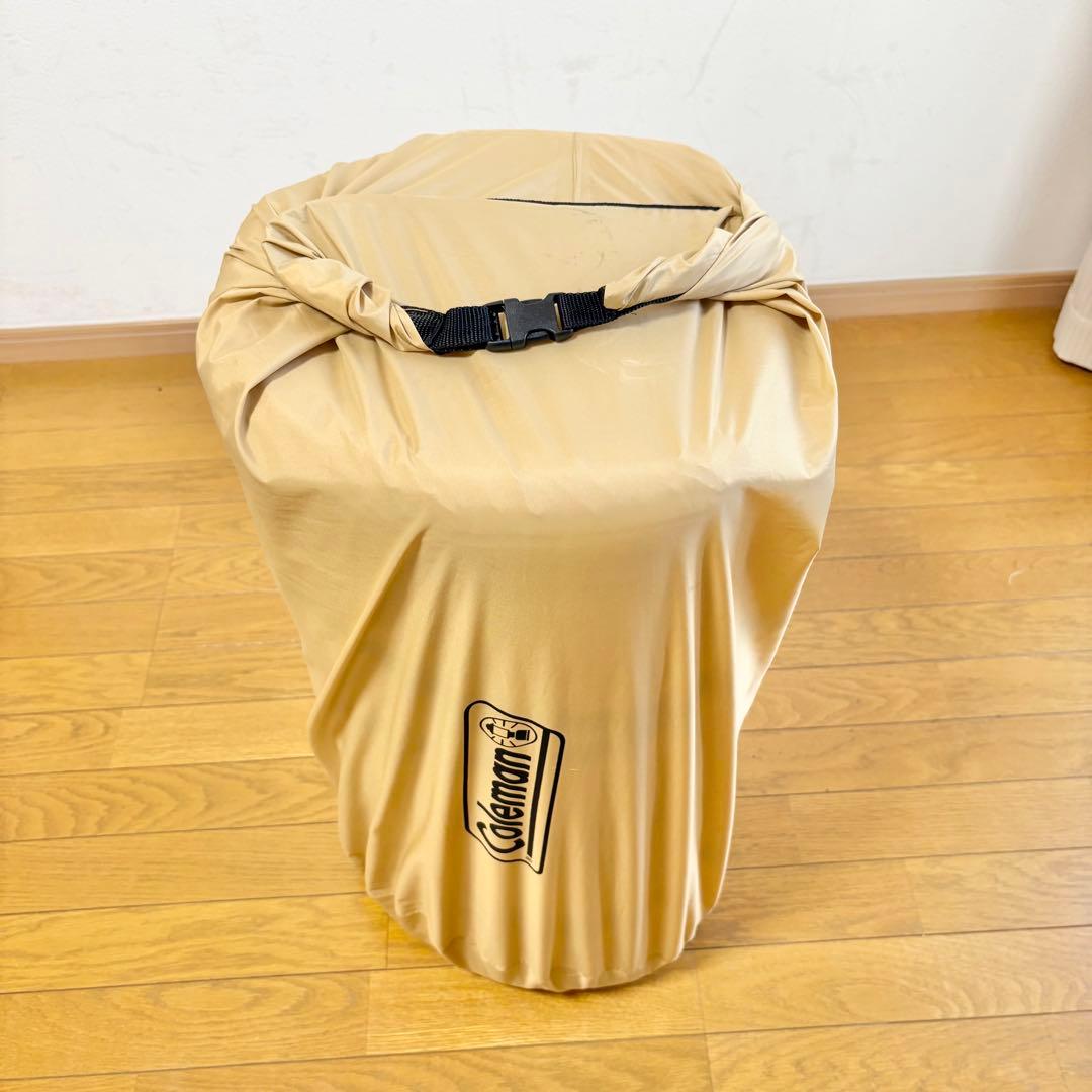 コールマン　キャンパーインフレーターマットハイピーク/ダブル　コヨーテ色