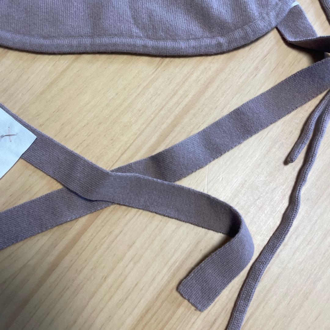 [新品]extreme cashmere bralette ビスチェ ブラレット