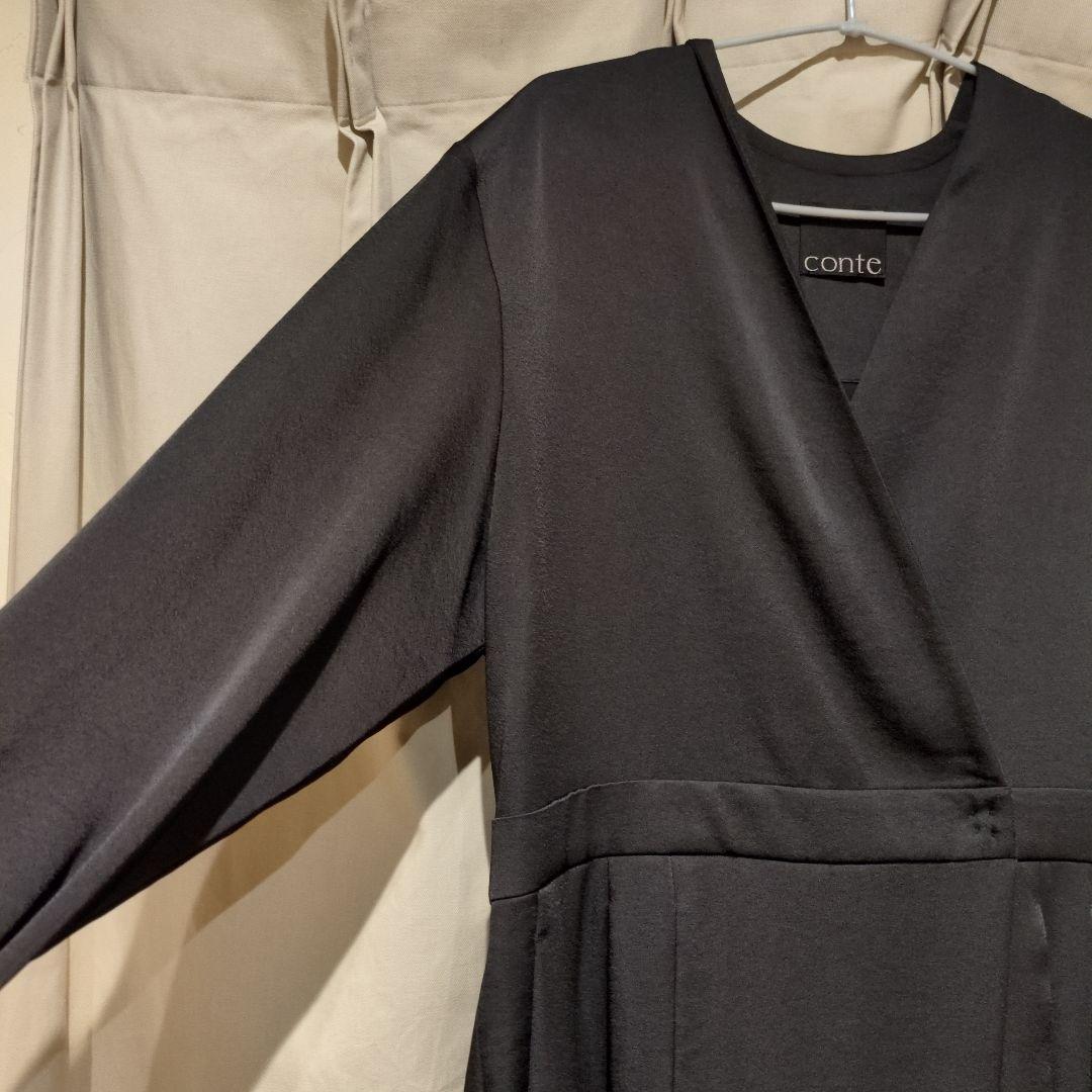 conte サテンカシュクルールオールインワン
