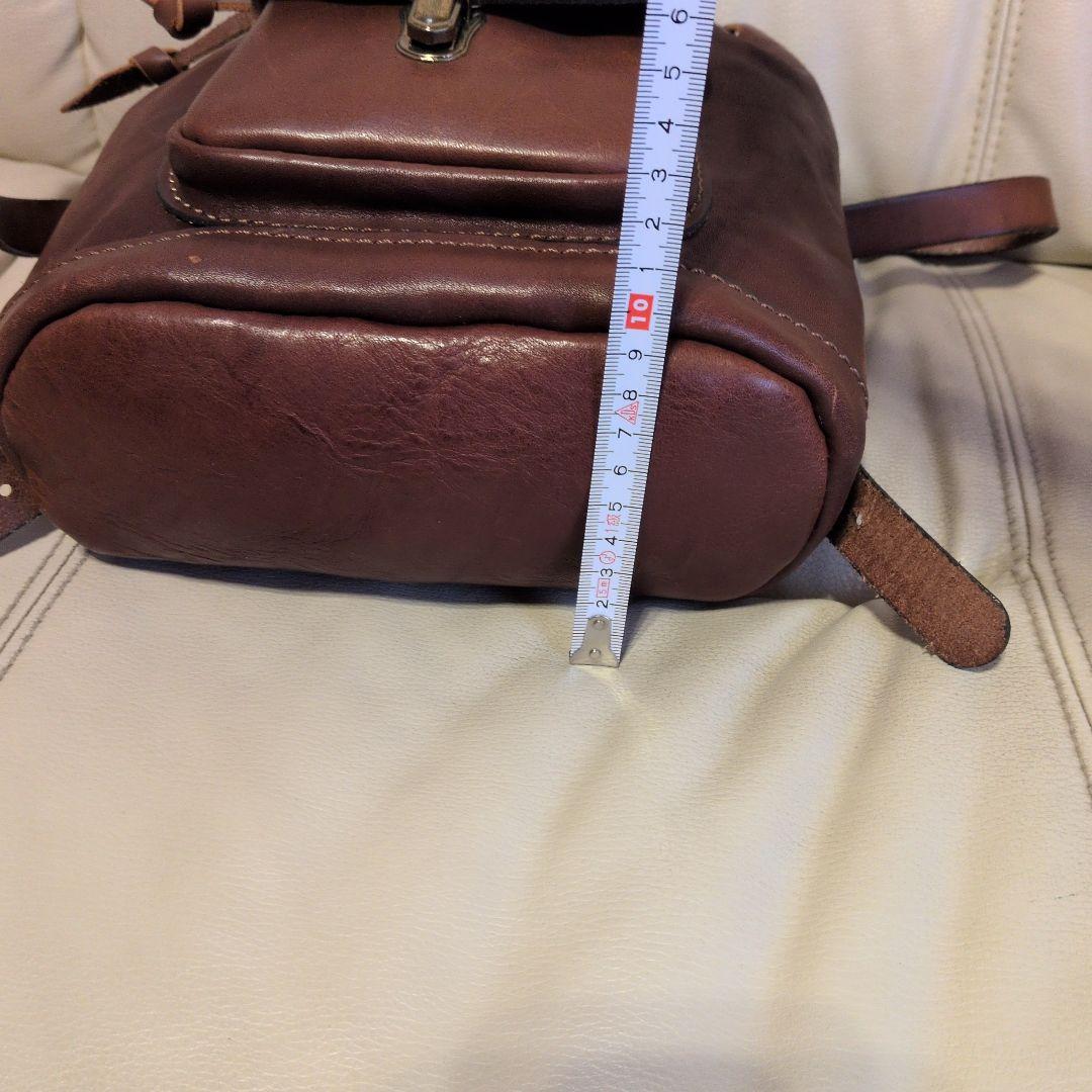 u*3様 HERZ レザー バックパック ブラウン