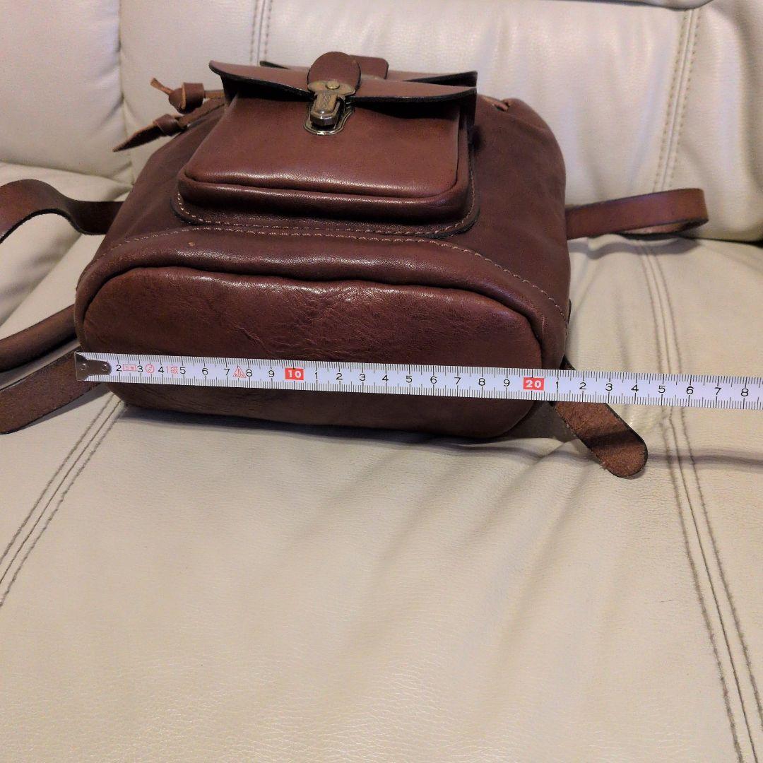 u*3様 HERZ レザー バックパック ブラウン