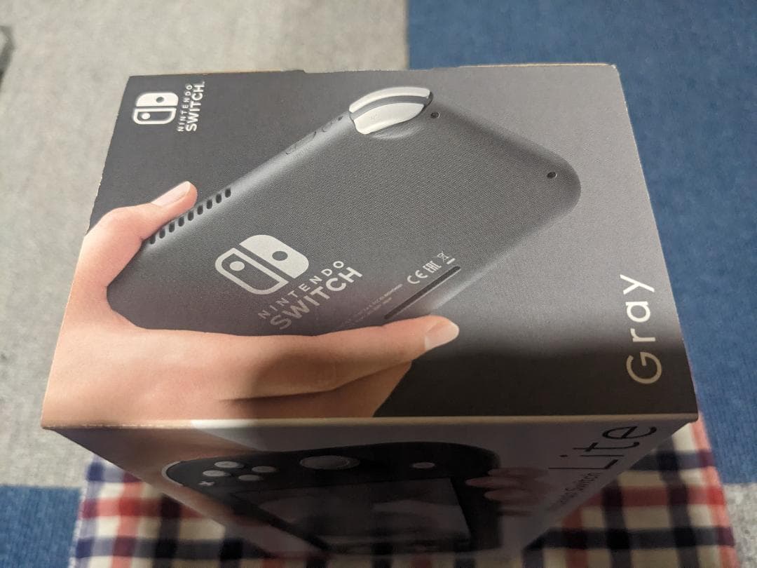 Nintendo Switch Lite グレー 128GBのSDカード付