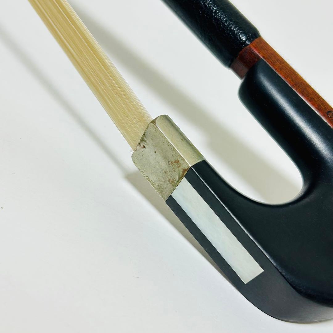 【美品】杉藤学弓社 C.SUGITO Stan-A コントラ バス 弓