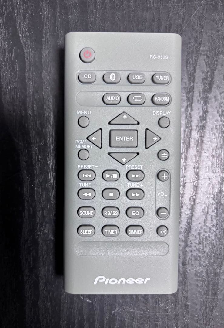 Pioneer X-CM56 CDコンポ Bluetooth対応、リモコン付き