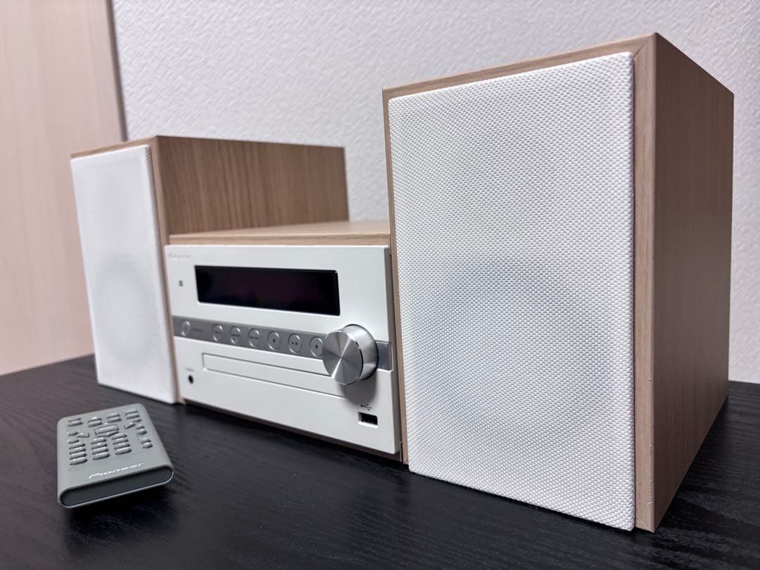 Pioneer X-CM56 CDコンポ Bluetooth対応、リモコン付き