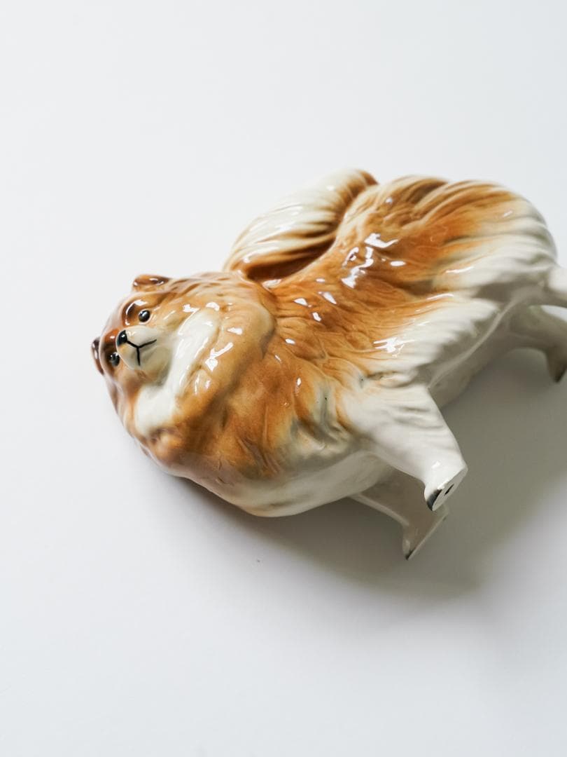 60's \"COOPERCRAFT\" vintage ポメラニアン 陶器