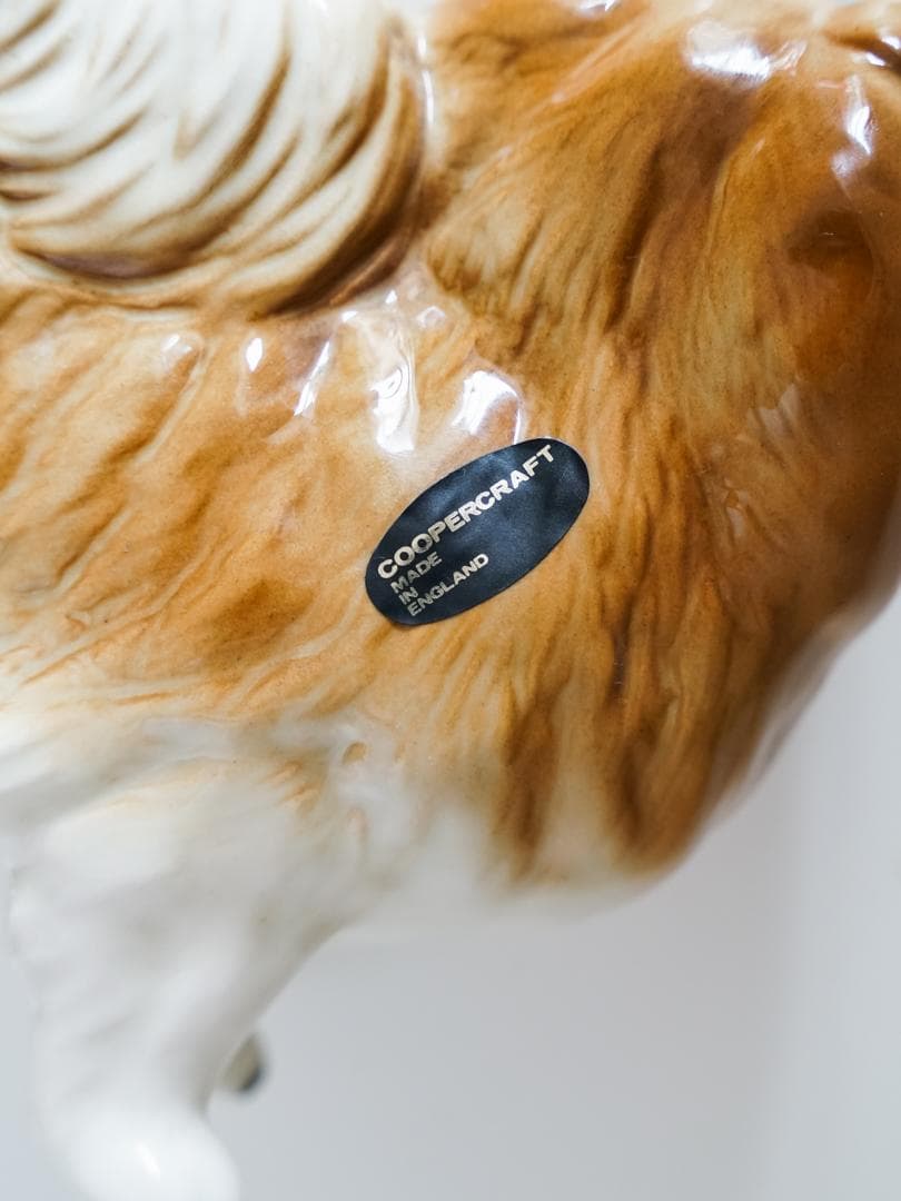60's \"COOPERCRAFT\" vintage ポメラニアン 陶器