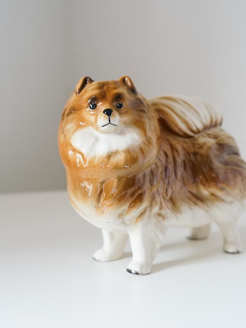 60's \"COOPERCRAFT\" vintage ポメラニアン 陶器