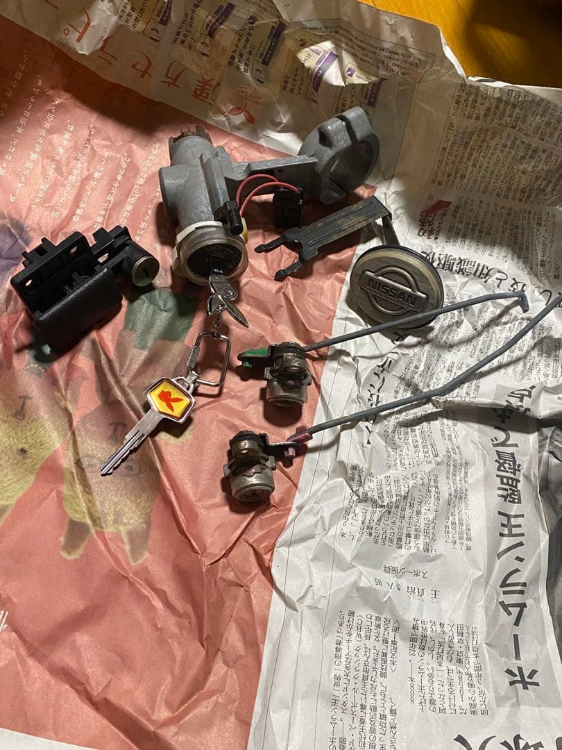 日産 スカイラインGT-R Vスペック BCNR33 前期 キーシリンダーセット