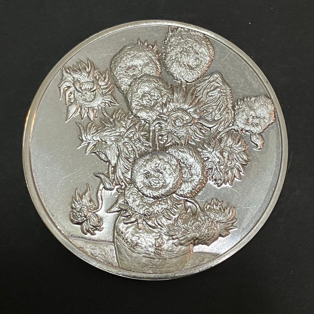 金銀高騰！ヴァン・ゴッホ ひまわり メダル 66.6g