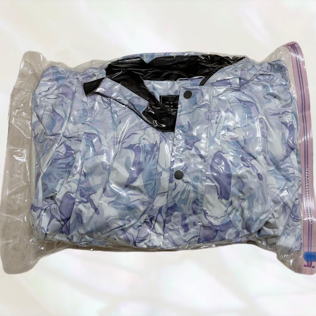 【超美品】スノーボードウェア上下セット手袋付 レディース 3点セット ブルー