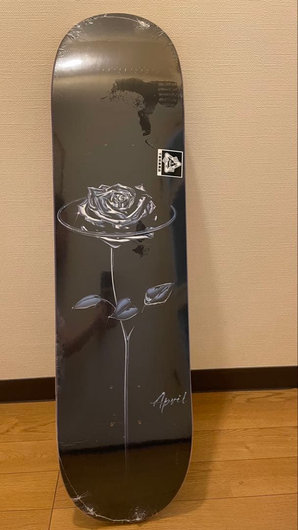 April エイプリルスケートボード デッキ 黒いバラ - メルカリ