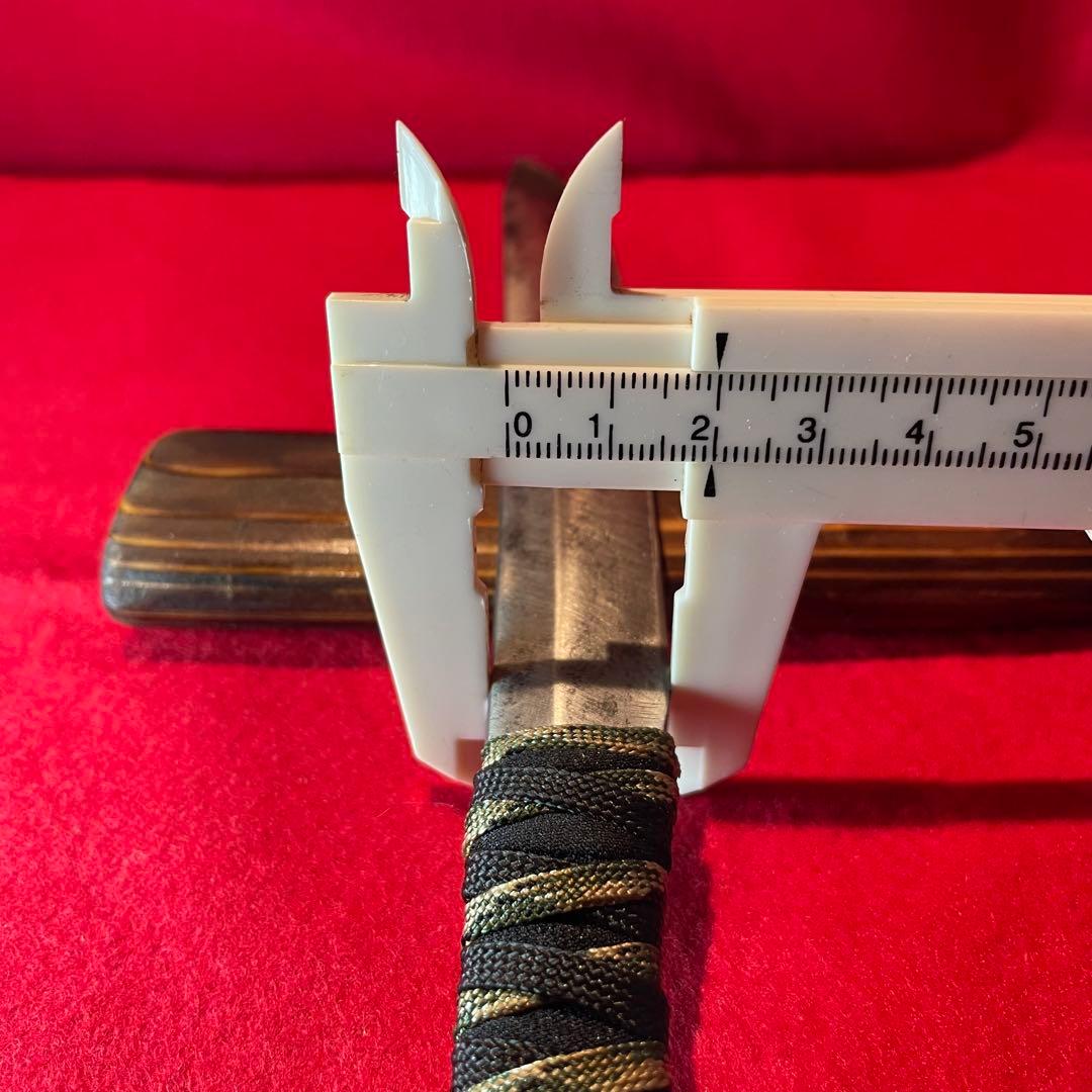 日本刀　残欠　ナイフ　⑥ 古刀　脇差　切先　フルタング　バトニング　アウトドア