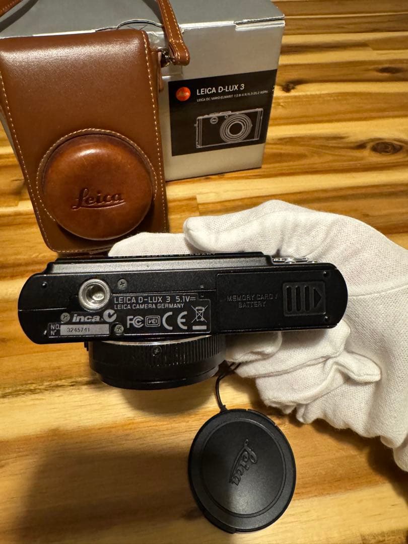 Leica D-LUX3】状態良好／バッテリー3個付／すぐ使えます - メルカリ