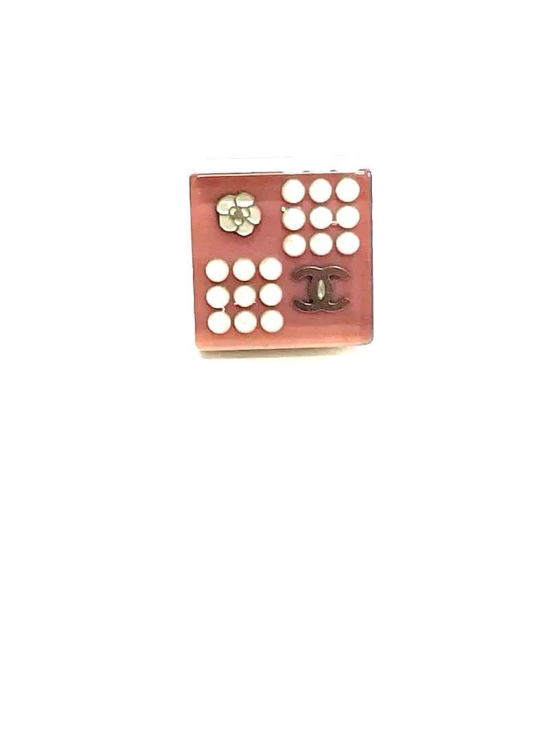 正規品CHANELスクエアピアス片方