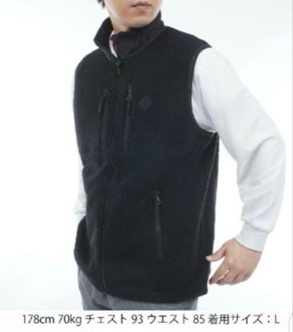 新品未使用　ブリーフィングゴルフ　ウールボアベストブラック　2025年秋冬モデル