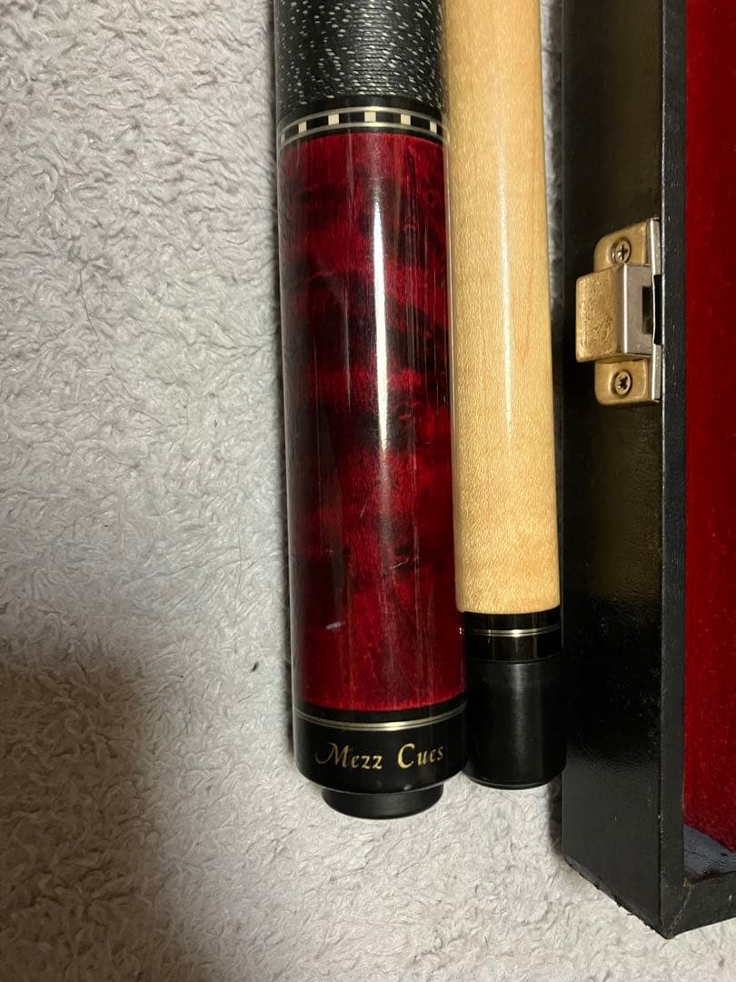 Mezz メッヅ キュー ケース付き パイソン ビリヤード Mezz Cueキュー
