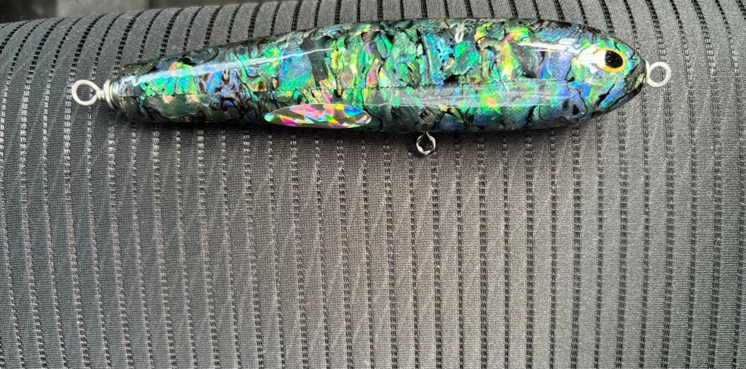 貝田ルアー カットバック 美品 貝田ルアー カットバック140 Shell