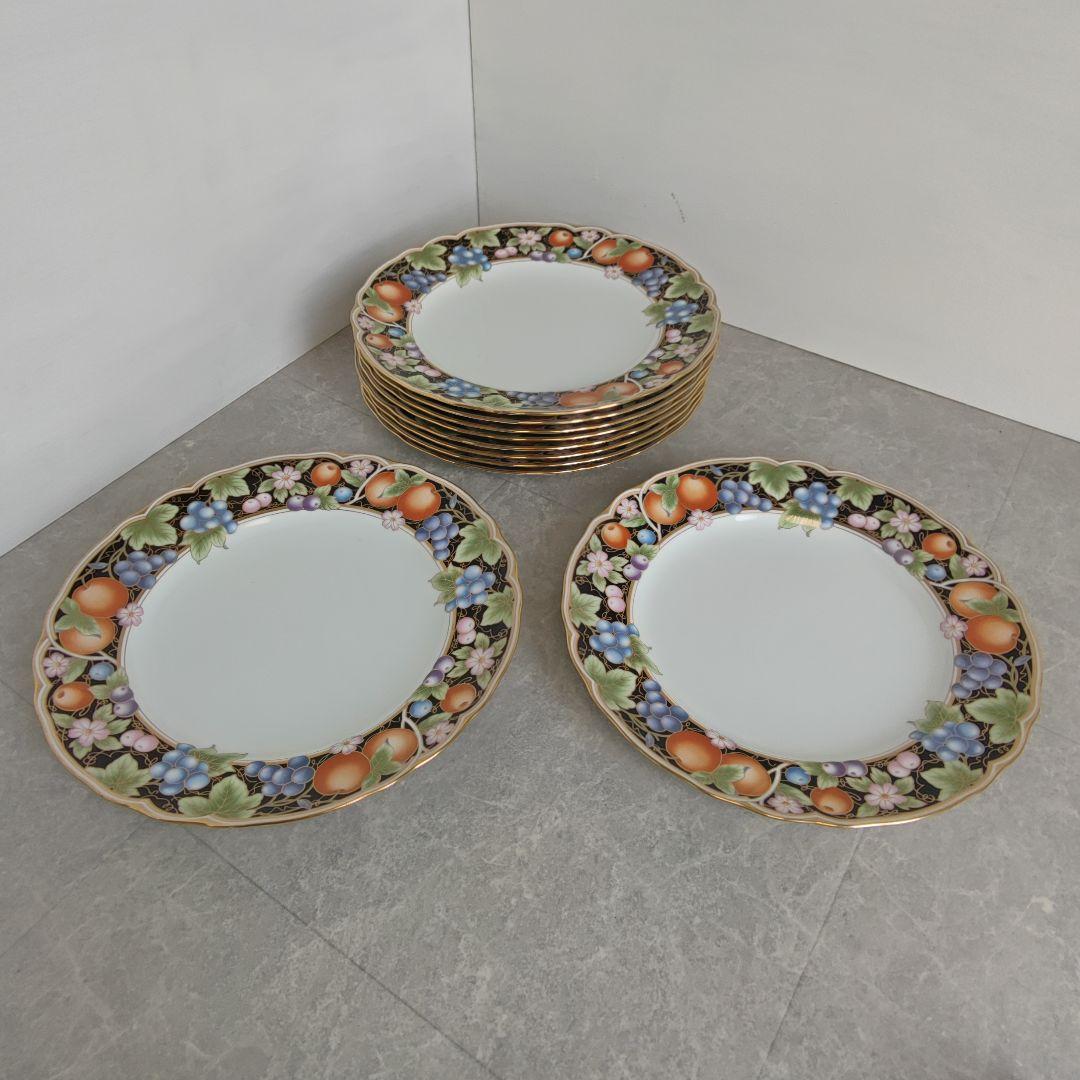 【美品】Noritake ノリタケ ダイヤモンドコレクション プレート 10枚