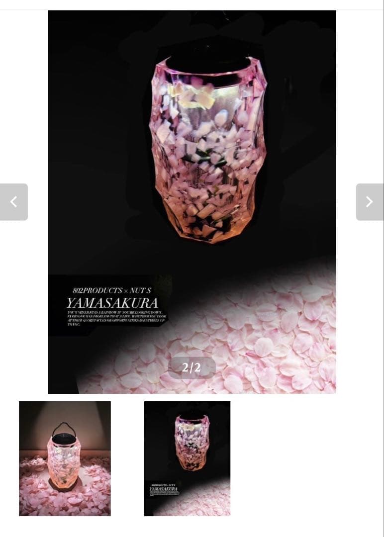 NUTS × 802PRODUCTS BRIESTA 山桜 ゴールゼロ - メルカリ