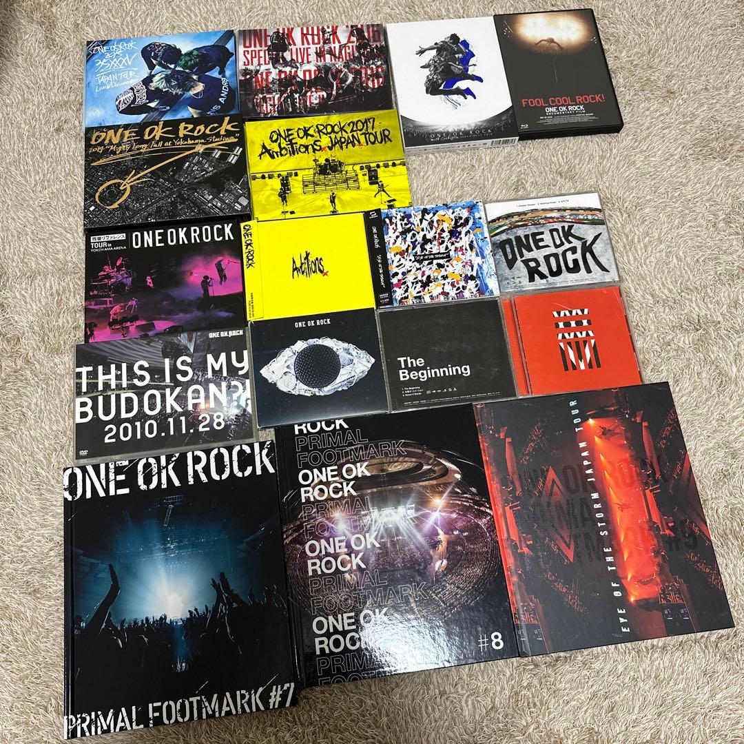 まとめ売り】ワンオクロック ONE OK ROCK CD DVD グッズセット - メルカリ