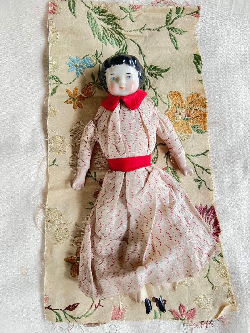 チャイナヘッドドール アンティーク ドイツ 26センチ