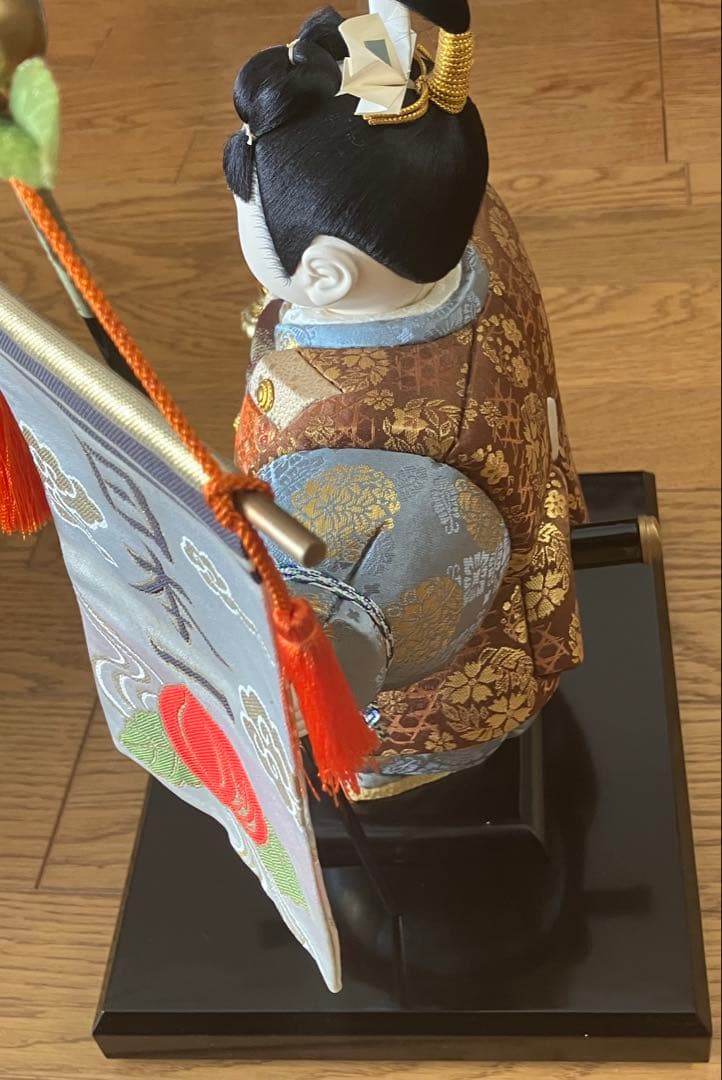 御人形司 原米洲 桃太郎 無形文化財技術保存 五月人形