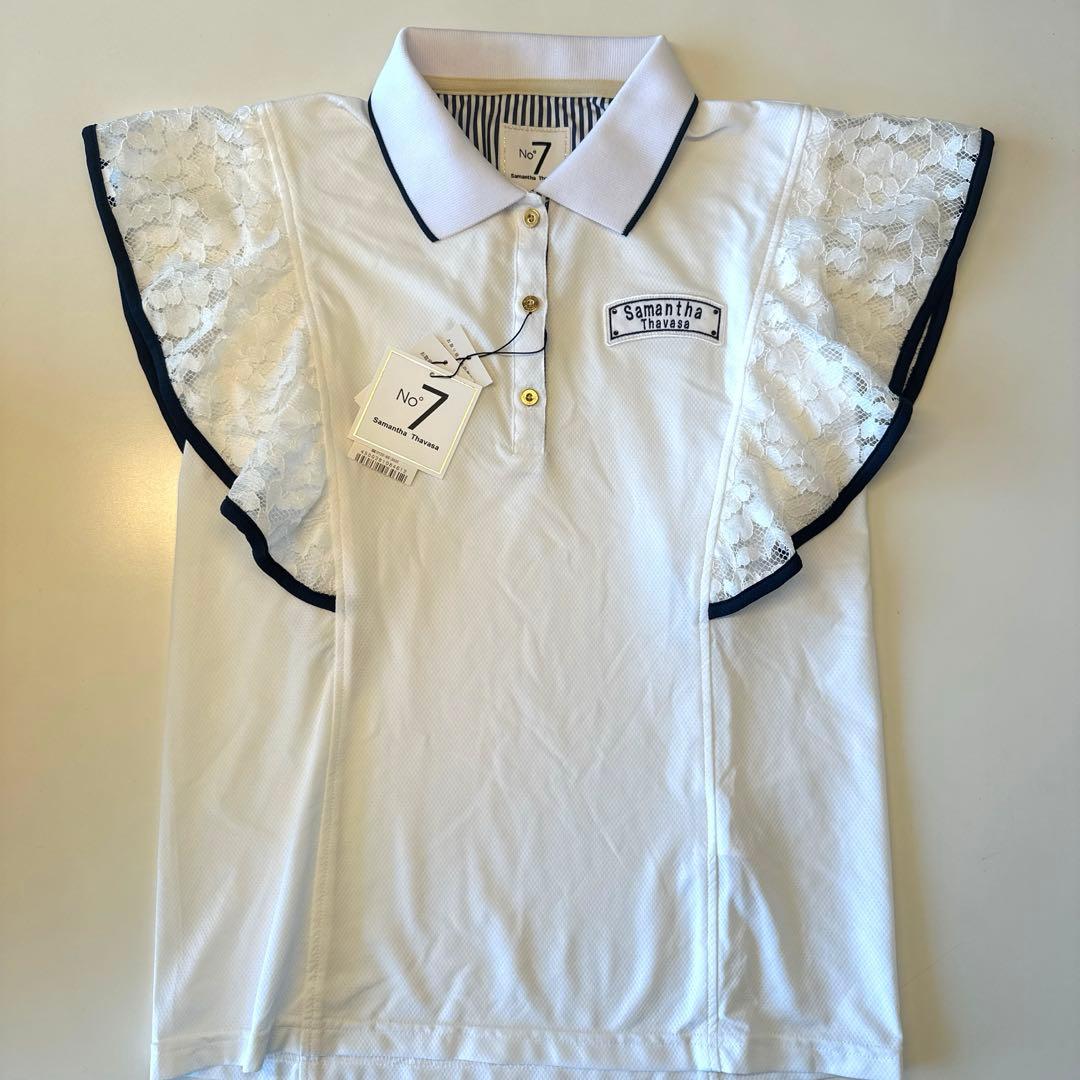 新品・タグ付】サマンサタバサ NO7 美人百花コラボ ポロシャツ ゴルフ
